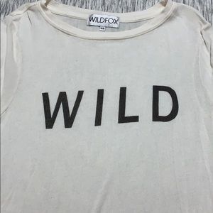 Wildfox ‘Wild’ Lightweight Sweatshirt